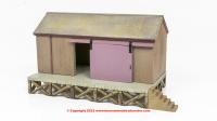 44-006 Bachmann Scenecraft Corrugated Goods Shed